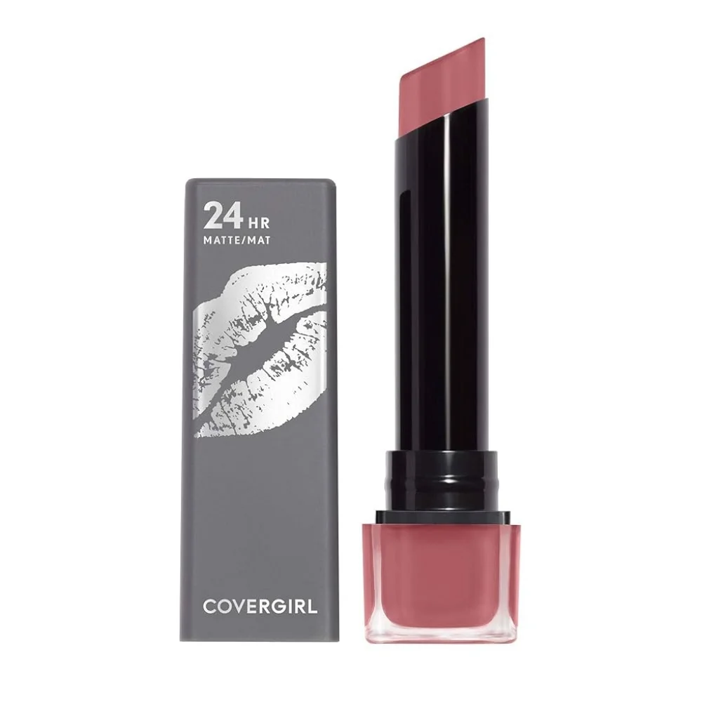 2 x CoverGirl Exhibitionist Ultra-Matte Lipstick, 600 Stay with Me